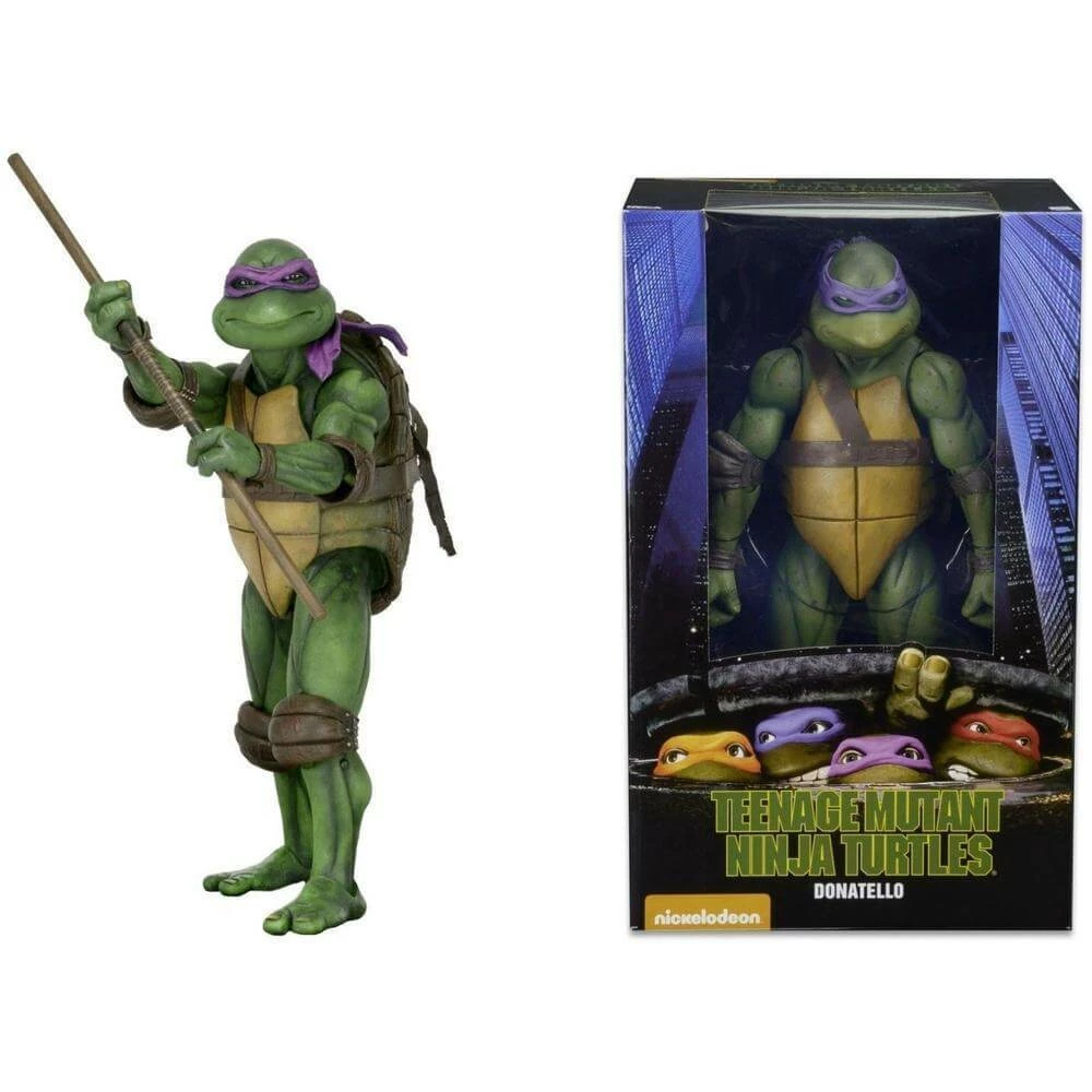 Action Figures Teenage Mutant Ninja Turtles 1990 Tartarughe Ninja TMNT NECA 18cm 5 Action Figures Teenage Mutant Ninja Turtles 1990 Tartarughe Ninja TMNT NECA 18cm - immagine 3