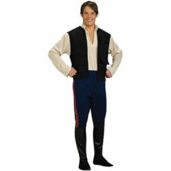 Costume Han Solo Travestimento Star Wars ADULTI - UOMO - M/L (40/46 EU - 44/50 IT)