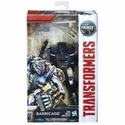 TRANSFORMERS PREMIERE EDITION ACTION FIGURES PERSONAGGI ARTICOLATI HASBRO -Sconto Modello Giocattolo in Italia barricade1