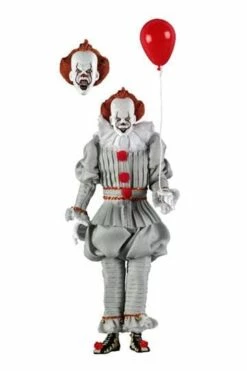 Pennywise 2017 Retro Action Figure 20 Cm Stephen King's It NECA 45473 -Sconto Modello Giocattolo in Italia d neca45473