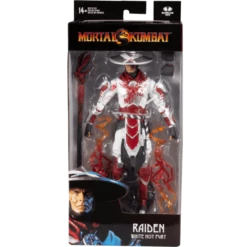 Raiden Bloody Mortal Kombat 11 Action Figure 18 Cm -Sconto Modello Giocattolo in Italia mcf11022 mortal kombat 11 raiden bloody white hot fury variant action figure 01 1