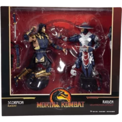 Scorpion E Raiden Mortal Kombat Action Figure 2-Pack 18 Cm