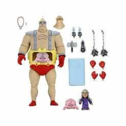 Krang TMNT Teenage Mutant Ninja Turtles Ultimate Action Figure Krang's Android Body 23 Cm NECA 54157 -Sconto Modello Giocattolo in Italia neca teenage mutant ninja turtles ultimate krangs android body action figure 1