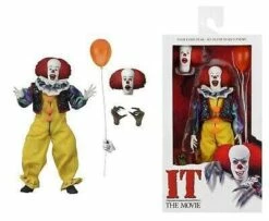 Pennywise 1990 Retro Action Figure Stephen King's It 120 Cm NECA 45472