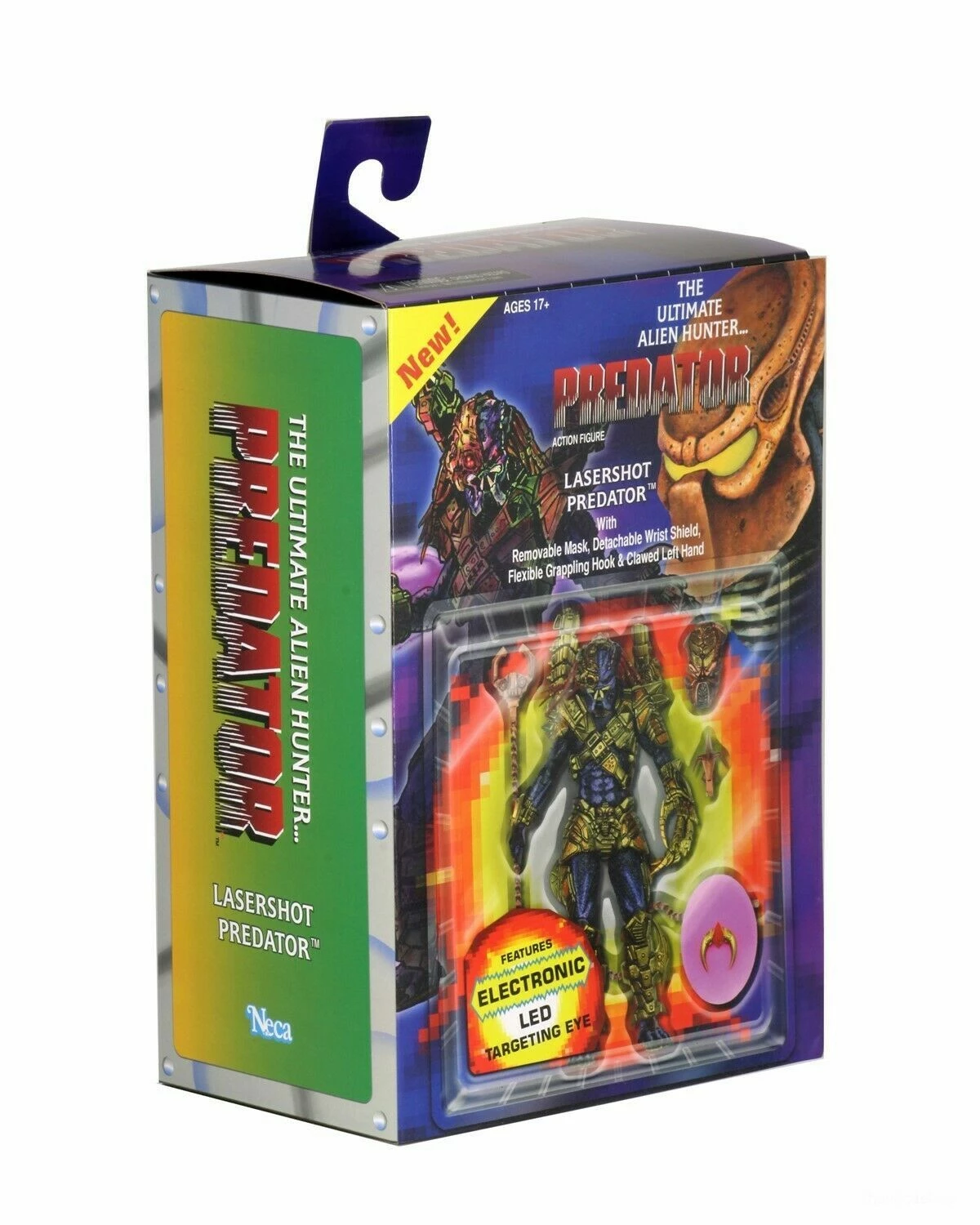 Predator Ultimate Lasershot Predator 21 Cm Action Figure NECA 51561 Con Luci 5 Predator Ultimate Lasershot Predator 21 Cm Action Figure NECA 51561 Con Luci - immagine 3