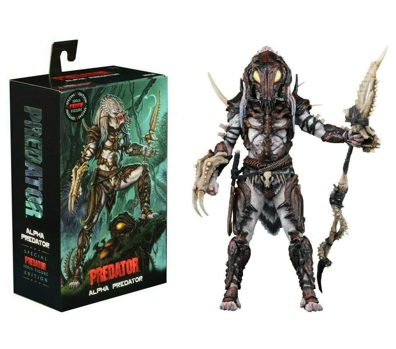 Predator Ultimate Action Figure Alpha Predator 100th Edition 20 Cm NECA 51575 3 Predator Ultimate Action Figure Alpha Predator 100th Edition 20 Cm NECA 51575