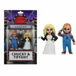 NECA Chucky E Tiffany Bride Of Chucky Toony Terrors Action Figure 2-Pack 15 Cm