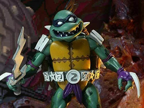 Ninja Turtles In Time TMNT Tartarughe Ninja 18 Cm Wave 1 NECA 54104 6 Ninja Turtles In Time TMNT Tartarughe Ninja 18 Cm Wave 1 NECA 54104 - immagine 4