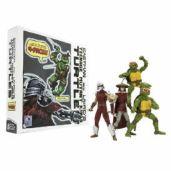 The Loyal Subjects Mirage Comics Shredder & Turtles Exclusive Teenage Mutant Ninja Turtles BST AXN Action Figure 4-Pack 13 Cm