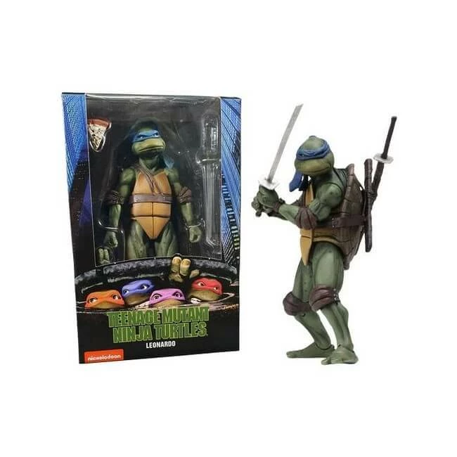 Action Figures Teenage Mutant Ninja Turtles 1990 Tartarughe Ninja TMNT NECA 18cm 10 Action Figures Teenage Mutant Ninja Turtles 1990 Tartarughe Ninja TMNT NECA 18cm - immagine 8