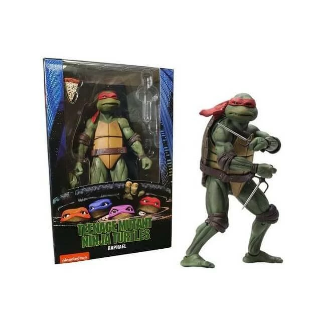 Action Figures Teenage Mutant Ninja Turtles 1990 Tartarughe Ninja TMNT NECA 18cm 6 Action Figures Teenage Mutant Ninja Turtles 1990 Tartarughe Ninja TMNT NECA 18cm - immagine 4