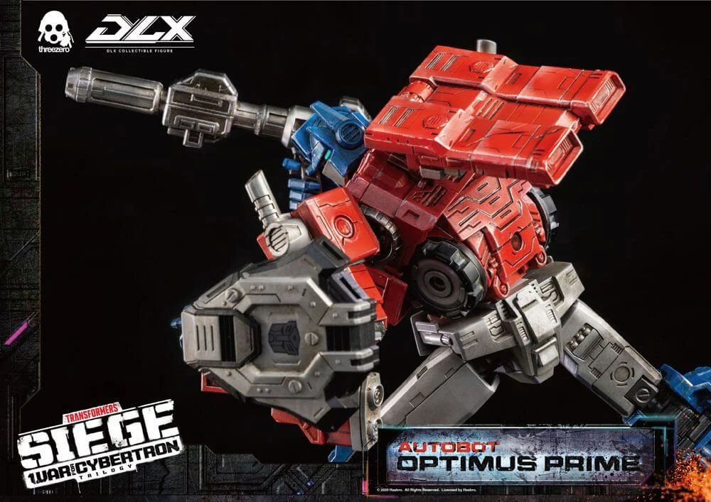 ThreeZero Optimus Prime Transformers: War For Cybertron Trilogy DLX Action Figure 25 Cm 10 ThreeZero Optimus Prime Transformers: War For Cybertron Trilogy DLX Action Figure 25 Cm - immagine 8