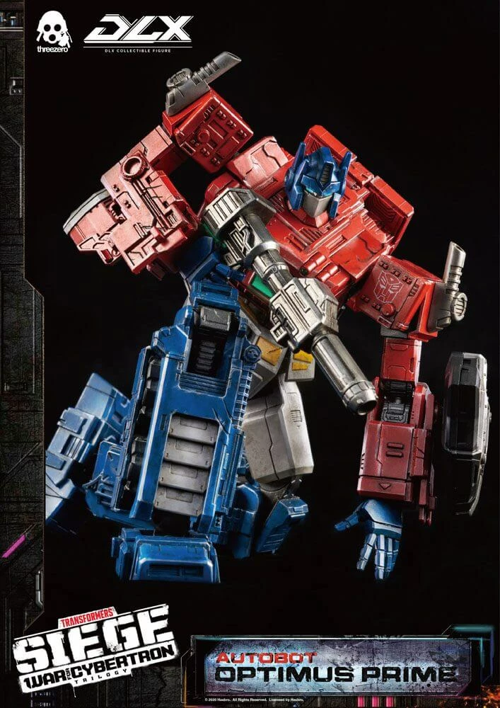 ThreeZero Optimus Prime Transformers: War For Cybertron Trilogy DLX Action Figure 25 Cm 8 ThreeZero Optimus Prime Transformers: War For Cybertron Trilogy DLX Action Figure 25 Cm - immagine 6