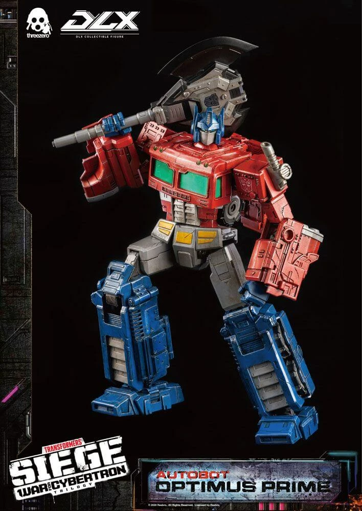 ThreeZero Optimus Prime Transformers: War For Cybertron Trilogy DLX Action Figure 25 Cm 9 ThreeZero Optimus Prime Transformers: War For Cybertron Trilogy DLX Action Figure 25 Cm - immagine 7