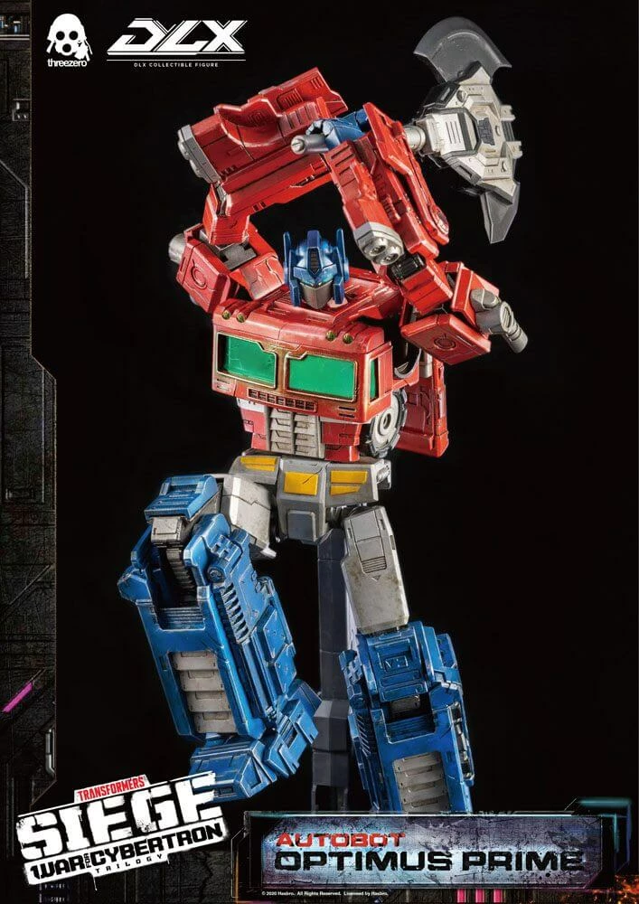 ThreeZero Optimus Prime Transformers: War For Cybertron Trilogy DLX Action Figure 25 Cm 6 ThreeZero Optimus Prime Transformers: War For Cybertron Trilogy DLX Action Figure 25 Cm - immagine 4