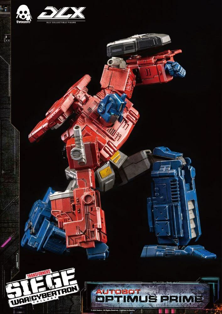 ThreeZero Optimus Prime Transformers: War For Cybertron Trilogy DLX Action Figure 25 Cm 7 ThreeZero Optimus Prime Transformers: War For Cybertron Trilogy DLX Action Figure 25 Cm - immagine 5