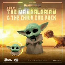 BEAST KINGDOM Star Wars The Mandalorian Egg Attack Action Action Figures The Mandalorian & The Child 7 - 17 Cm -Sconto Modello Giocattolo in Italia x bkdeaa 111 c