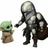 BEAST KINGDOM Star Wars The Mandalorian Egg Attack Action Action Figures The Mandalorian & The Child 7 - 17 Cm -Sconto Modello Giocattolo in Italia x bkdeaa 111 k