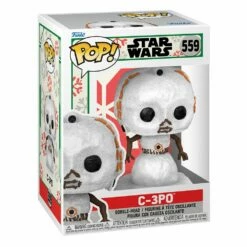 FUNKO Star Wars Holiday 2022 POP! Heroes Vinyl Figure C-3PO 9 Cm - 559