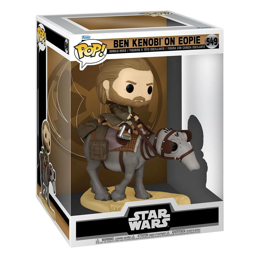 FUNKO Star Wars: Obi-Wan Kenobi POP! Deluxe Vinyl Figure Ben Kenobi On Eopie - 549 3 FUNKO Star Wars: Obi-Wan Kenobi POP! Deluxe Vinyl Figure Ben Kenobi On Eopie - 549