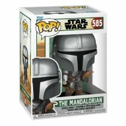 FUNKO Mando W/pouch Star Wars The Book Of Boba Fett POP! TV Vinyl Figure 9 Cm - 585