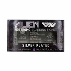 FANATTIK Alien Replica Nostromo Ticket Limited Edition Biglietto (silver Plated)