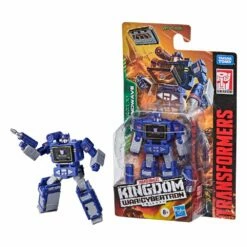 Transformers Generations War For Cybertron: Kingdom Action Figures Core Class 2021 W4 Soundwave