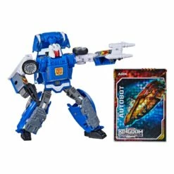 Transformers Generations War For Cybertron: Kingdom Action Figures Deluxe 2021 W5 14 Cm Autobot Tracks