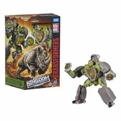 Transformers Generations War For Cybertron: Kingdom Action Figures Voyager 2021 W4 Rhinox 18 Cm