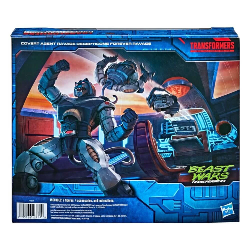 Covert Agent Ravage & Decepticon Forever Ravage Beast Wars: Transformers WFC Deluxe Action Figures 6 Covert Agent Ravage & Decepticon Forever Ravage Beast Wars: Transformers WFC Deluxe Action Figures - immagine 4