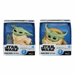 Star Wars Mandalorian Bounty Collection Figure 2-Pack The Child Speeder Ride And Touching Buttons