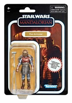 The Armorer Star Wars The Mandalorian Vintage Collection Carbonized Action Figure 2021 10 Cm