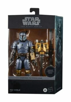 Paz Vizsla Star Wars The Mandalorian Black Series Carbonized Action Figure 2021 15 Cm