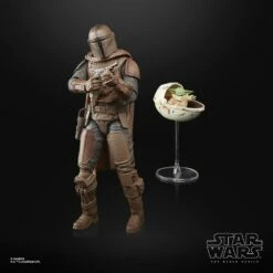 Star Wars The Mandalorian Black Series Action Figure 2021 The Mandalorian & Grogu (Arvala-7) 15 Cm -Sconto Modello Giocattolo in Italia x hasf2882 d