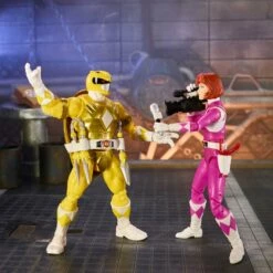 Morphed April O´Neil & Michelangelo Power Rangers X TMNT Lightning Collection Action Figures 2022 -Sconto Modello Giocattolo in Italia x hasf2967 b