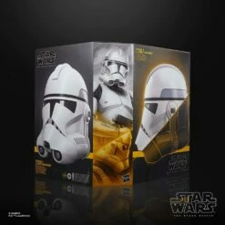 Phase II Clone Trooper Star Wars: The Clone Wars Black Series Electronic Helmet