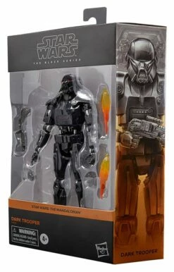 Star Wars: The Mandalorian Black Series Deluxe Action Figure 2022 Dark Trooper 15 Cm