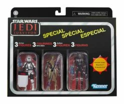 Star Wars Jedi: Survivor Vintage Collection Gaming Greats Action Figure 3-Pack 2022 Special 10 Cm