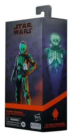 Star Wars Black Series Action Figure Clone Trooper (Halloween Edition) 15 Cm -Sconto Modello Giocattolo in Italia x hasf5608 n