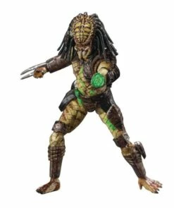NECA Predator 2 Action Figure 1/18 Battle Damaged City Hunter Danneggiato Battaglia Esclusiva 11 Cm