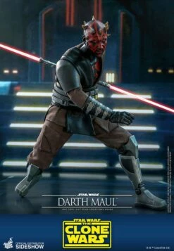 Hot Toys Darth Maul Star Wars The Clone Wars Action Figure 1/6 29 Cm -Sconto Modello Giocattolo in Italia x hot907130 b