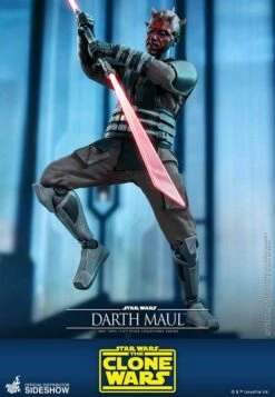 Hot Toys Darth Maul Star Wars The Clone Wars Action Figure 1/6 29 Cm -Sconto Modello Giocattolo in Italia x hot907130 d
