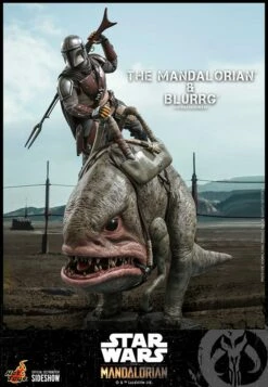 Hot Toys The Mandalorian And Blurrg Star Wars The Mandalorian Action Figure 2-Pack 1/6 37 Cm -Sconto Modello Giocattolo in Italia x hot908287 f