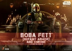 Hot Toys Boba Fett (Repaint Armor) And Throne Star Wars The Mandalorian Action Figure 1/6 30 Cm -Sconto Modello Giocattolo in Italia x hot908858 a