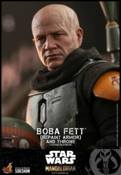 Hot Toys Boba Fett (Repaint Armor) And Throne Star Wars The Mandalorian Action Figure 1/6 30 Cm -Sconto Modello Giocattolo in Italia x hot908858 k