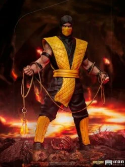 Mortal Kombat Art Scale Statue 1/10 Scorpion 22 Cm - MARCH 2022 -Sconto Modello Giocattolo in Italia x is12773 k
