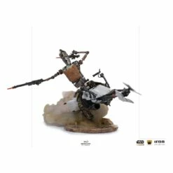 Star Wars The Mandalorian Deluxe Art Scale Statue 1/10 IG-11 & The Child 20 Cm