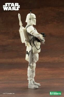Kotobukiya Star Wars ARTFX+ PVC Statue 1/10 Boba Fett White Armor Ver. 18 Cm -Sconto Modello Giocattolo in Italia x ktosw197 g