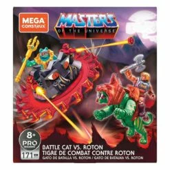 Masters Of The Universe Mega Construx Probuilders Construction Set Battle Cat Vs. Roton