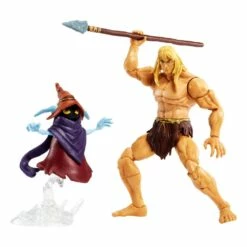 Masters Of The Universe: Revelation Masterverse Action Figures 2022 Deluxe Savage He-Man & Orko 18 Cm -Sconto Modello Giocattolo in Italia x mattgyy41 e